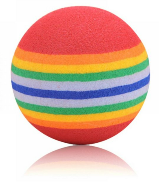 Foam Rainbow Ball - 5 PCS